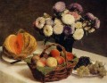 花と果実のメロン アンリ・ファンタン・ラトゥール